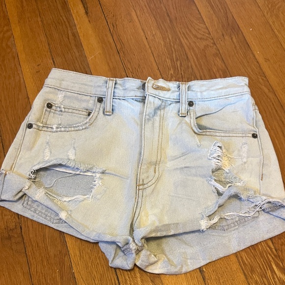Carmar Light Blue Denim Shorts - Picture 1 of 3